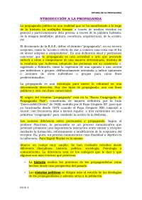 historia de la propaganda