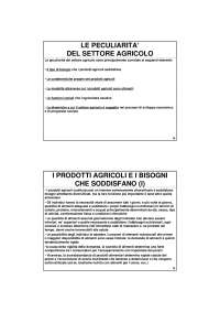 Economia delle aziende agricole - Parte 1
