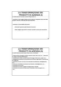 Economia delle aziende agricole - Parte 5