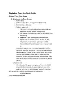 Media Law exam one Study Guide |