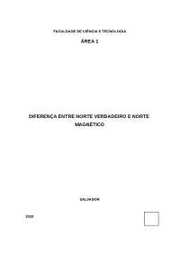 Qual a diferença entre o norte verdadeiro e o magnético