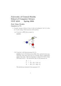5 Questions with Solution of Discrete Structures II - Exam 1 | COT 4210