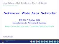 Broadband Technologies and Internet Connectivity: WANs, IP Addresses, and Signals - Prof. 