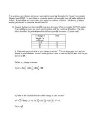 Probability & Statistics in Stock Market: Expected Value, Poisson Process & Confidence Int