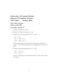 4 Unsolved Questions for Discrete Structures II | COT 4210