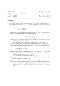 Assignment 9 Questions - Control Systems | ECE 486