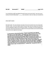 MA 240 Homework 3: Number of Unique Boolean Functions