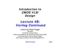 Time Sensitive Assignment - VLSI Circuit Design - Lecture Slides | CSE ...
