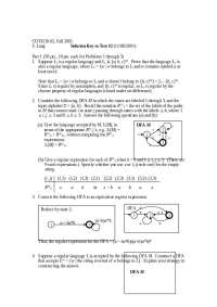 Solution key to Exam 2 on Discrete Structures II | COT 4210