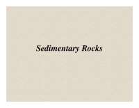 Sedimentary Rocks - Lecture Slides | EAS 101 - Docsity