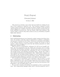 Project Proposal for Electrical Machine Design | ECE 598 - Docsity