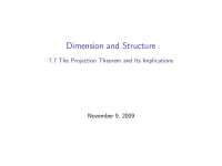 Orthogonal Projections Onto Lines in R2: Projection Theorem and Vector Components - Prof. 