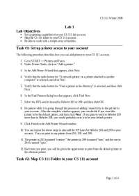 Laboratory 1 on Programming Fundamentals II | CS 111