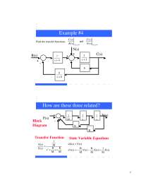 Transfer Function - Control Systems Analysis - Lecture Slides | ME 475 ...