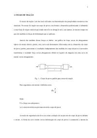 Ensaio de Tração, Tensão de Cisalhamento, Limite de escoamento, Parafusos e suas aplicações