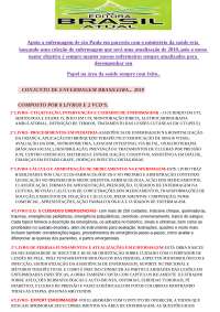 Coleção conjunto de enfermagem