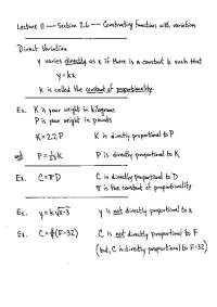 Constructing Functions with Variation - Handwritten Notes | MATH 1315