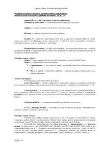 Psicologia aplicada ao Direito