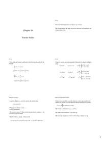 Fourier Series - Network Analysis - Lecture Notes | EEE 117