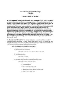 Development of the Mesoderm and Endoderm: A Comprehensive Guide to Embryonic Development