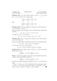 Homework 4 Solutions for Mathematical Reasoning | MATH 109 - Docsity
