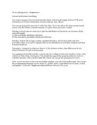 Questions on Computer Networks - Assignment 1 | CS 164 - Docsity