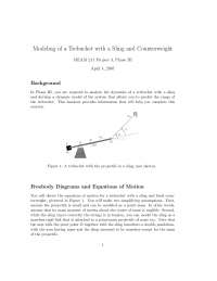 Modeling of a Trebuchet with a Sling and Counterweight - Project | MEAM ...