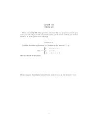 Exam 2 - Introduction to Partial Differential Equations | MATH 110 ...