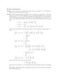 The Goat and Silo Problem for Vector Calculus | MATH 20E - Docsity