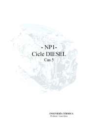 Ciclo Diesel: Análisis y Modelación - Prof. Grau