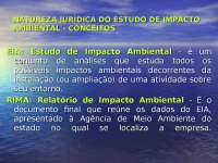 Natureza jurídica do estudo de impacto ambiental