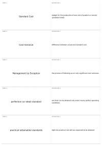 Chapter 10 | ACC 312 - FUNDAMENTALS OF MANAGERIAL ACC