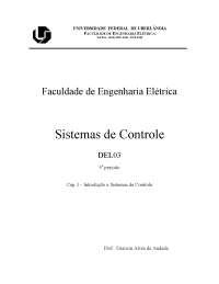Introdução a Sistemas de Controle IFSP Automação