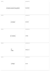Glossary of Sports and Weather Terms