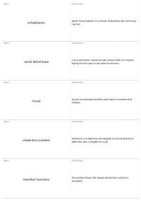 Test 3 part 2 | SOC 101 - Sociology & Soc Problems & Lab - Docsity