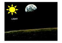Caratteristiche e Misure della Luce: Radiazioni Solare e Lunare, Pigmenti Fotosintetici