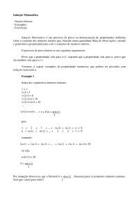 Indução Matematica
