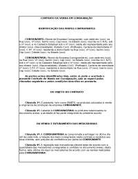 600 Modelos de Cartas - contrato de venda em consigna??o