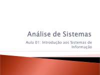 Analise de Sistema