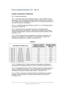 Norma regulamentadora 20, NR 20