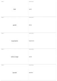Glossary of Terms Related to Economics and Business