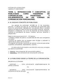 Historia de la Publicidad