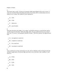 25 Questions with Solutions on General Psychology - Exam | Psy 201 ...