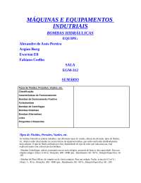 Bombas Hidráulicas