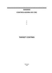 Target Costing