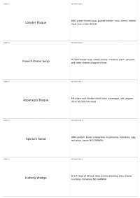 Sullivan's S, S, and S | FSHN 340 - Food Production and Service