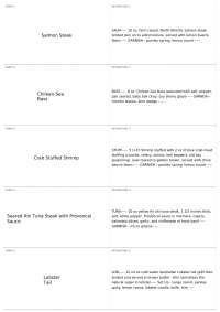 Seafood Dishes and Their Definitions: A Culinary Guide