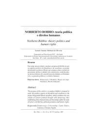 bobbio - teoria politica e direitos humanos