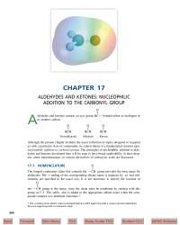 Carey Organic Chemistry Chapt17 Ingles Ingles Docsity