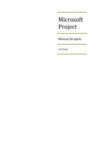 Microsoft Project Manual de apoio - Manual para iniciantes em Ms ...